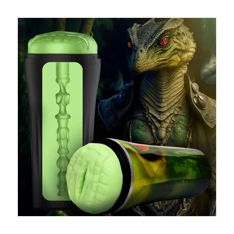Creature Cocks Masturbateur Creature Raptor Vert